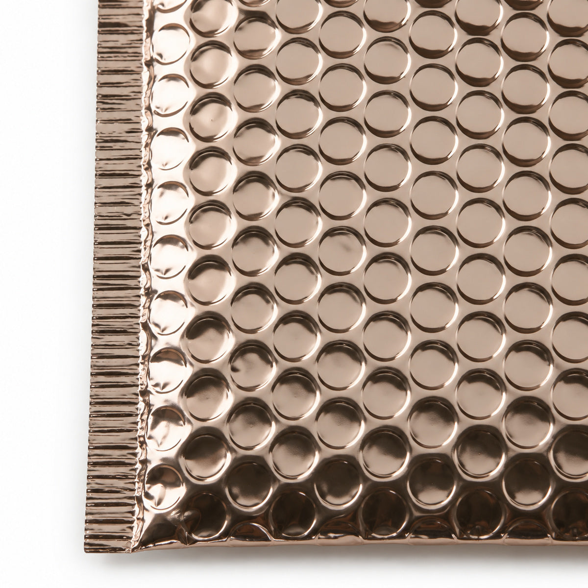 Dawn Rose Gold metallic bubble mailer 160 x 230mm - 03-detail
