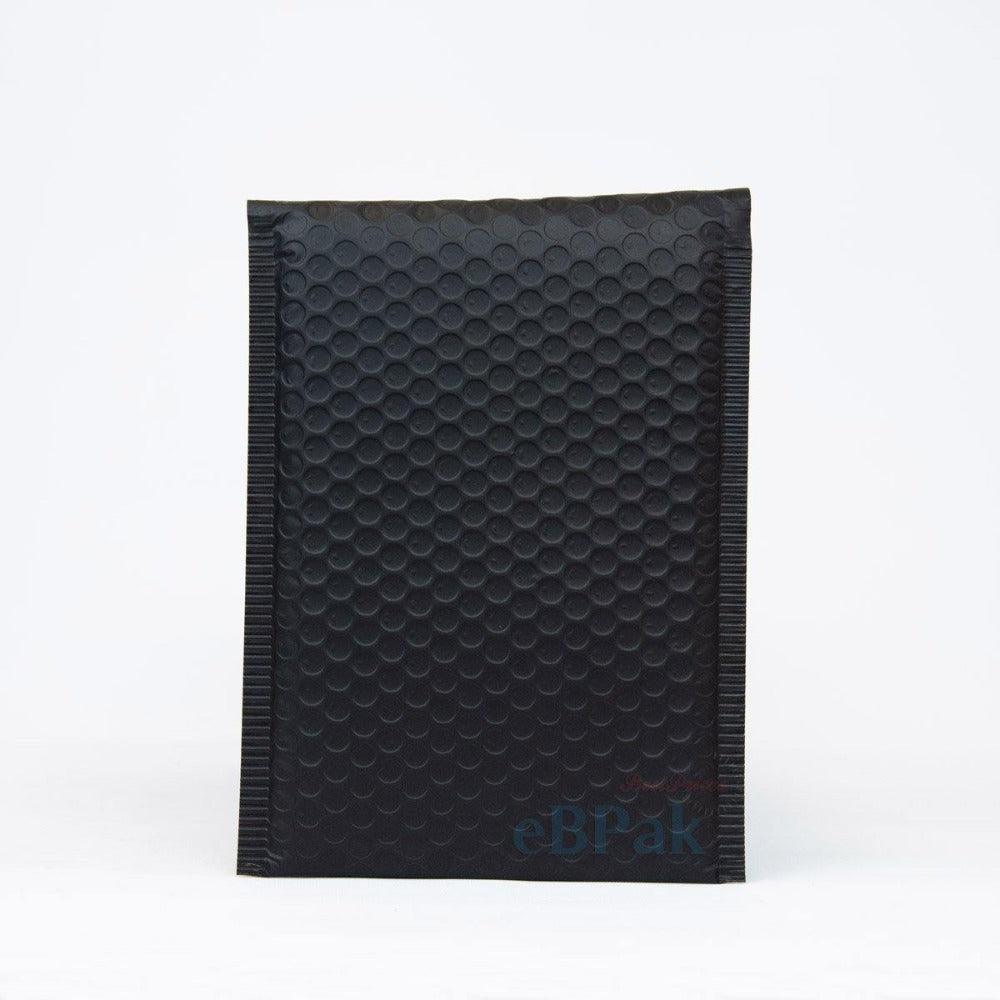 Premium Metallic Bubble Mailer 05 260 x 380mm Matte Black