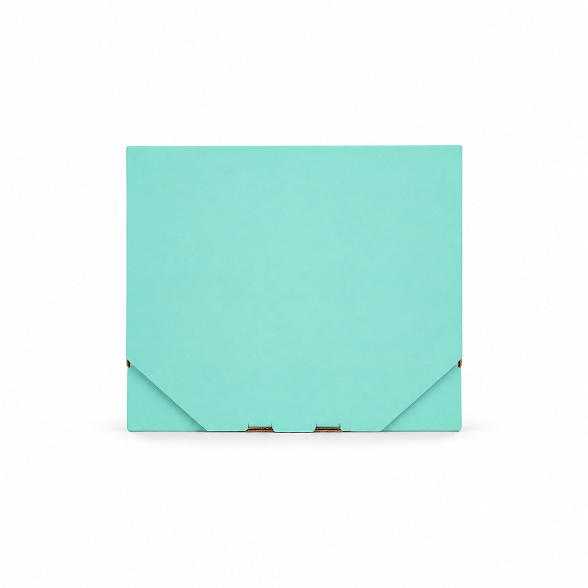 B351 152 x 132 x 16mm mint blue diecut mailing box – variant photo