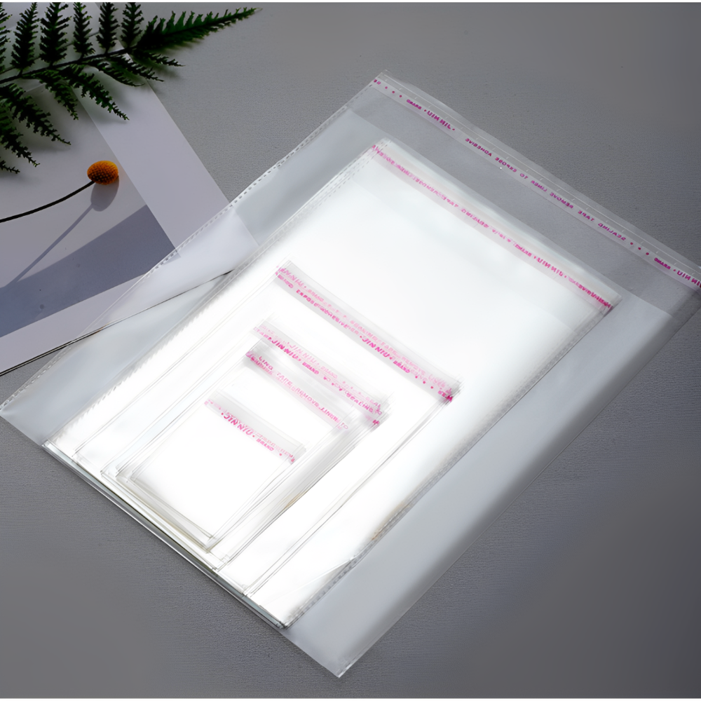 OPP bag 300 x 400mm Clear Cellophane Resealable M329