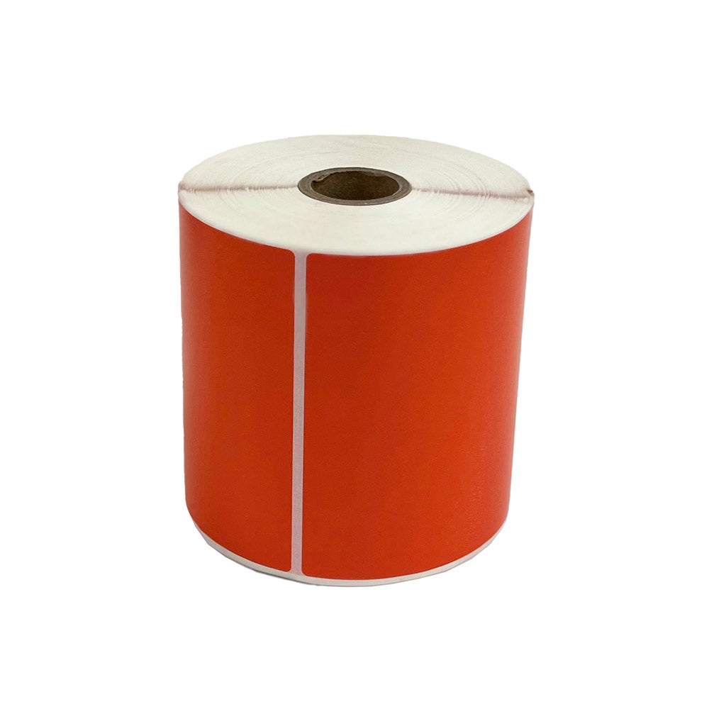 Orange Direct Thermal Label 100 x 150mm 350 Labels - eBPak