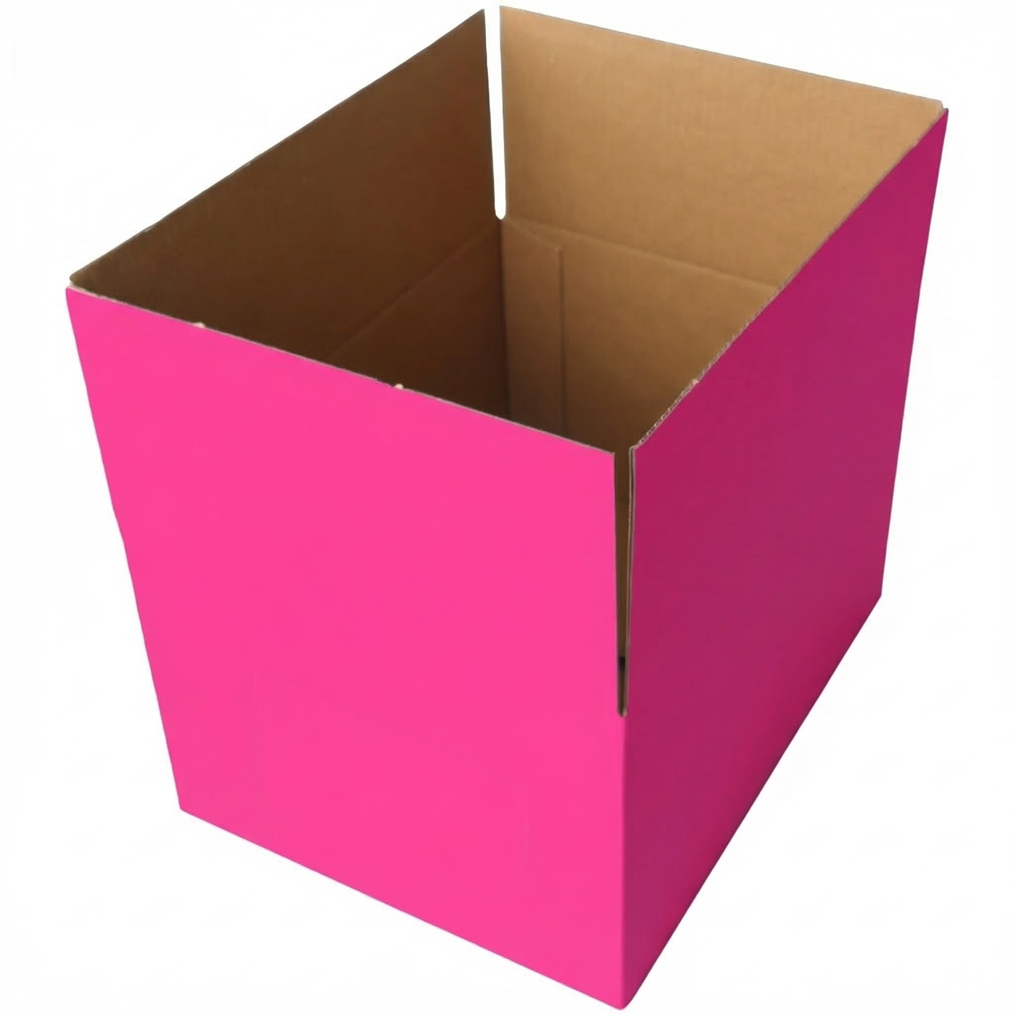 230 x 180 x 130mm Die cut Hot Pink Postal Box B156