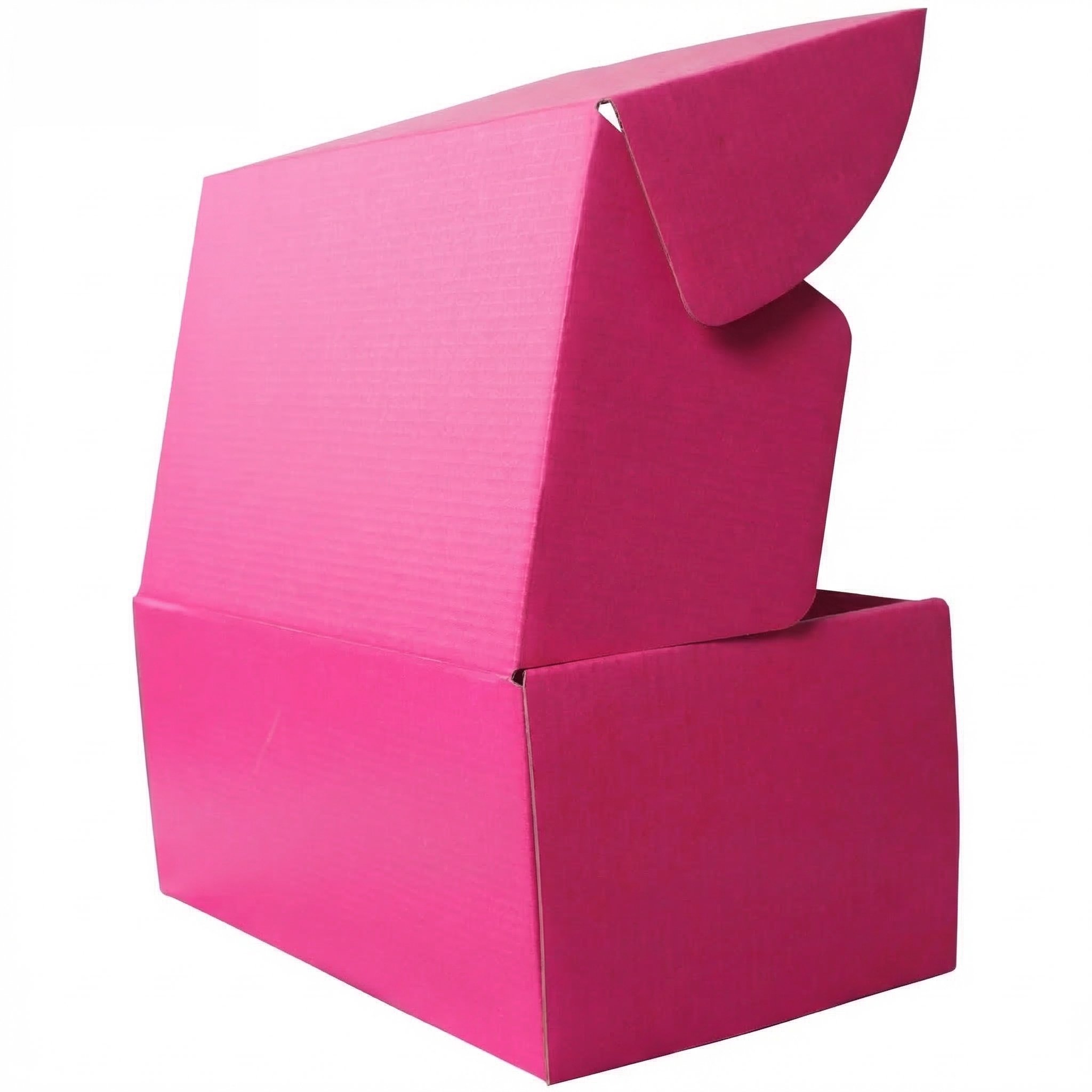 270 x 160 x 120mm Die cut Hot Pink Postal Box B165