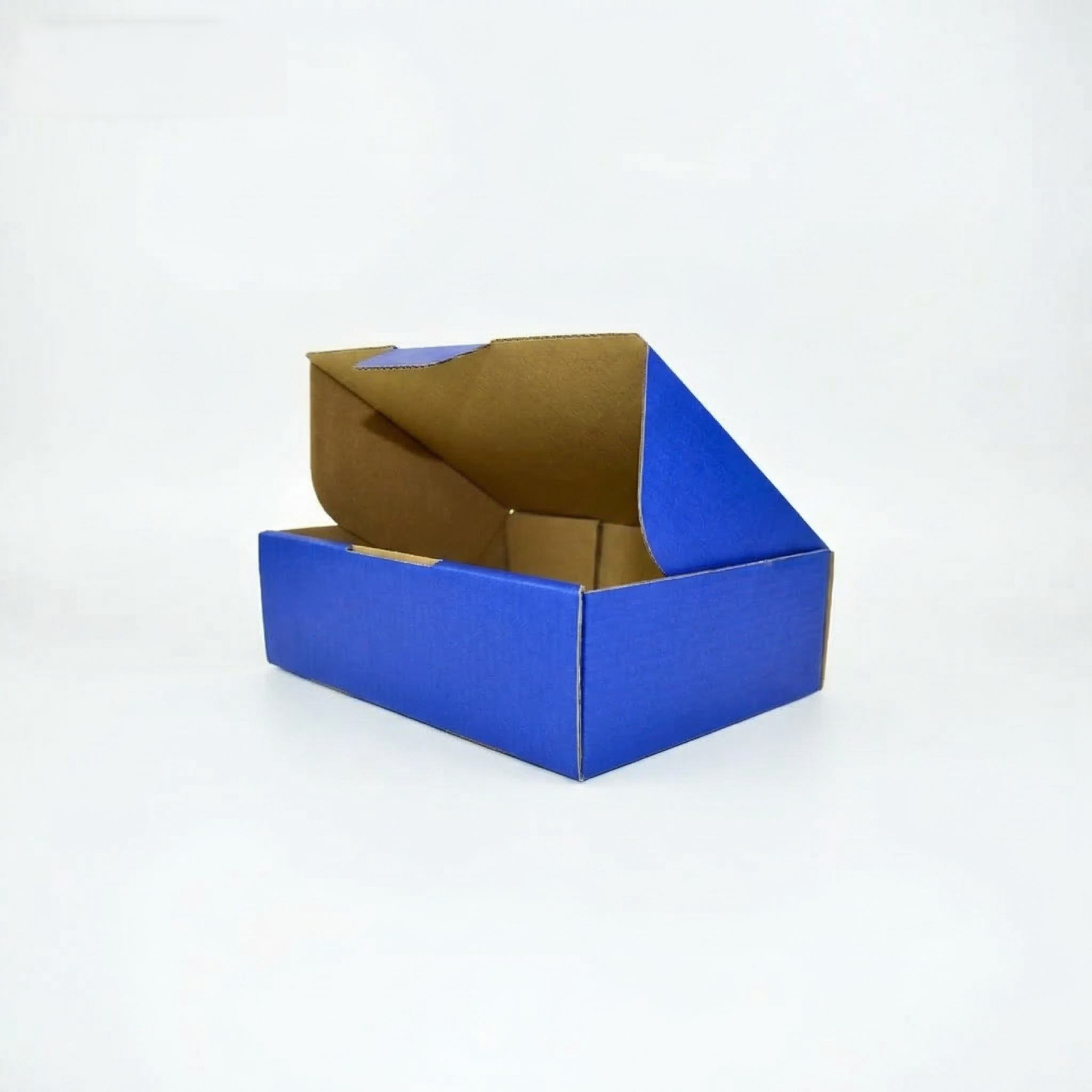 174 x 128 x 53mm Die-cut Blue Mailing Box B168