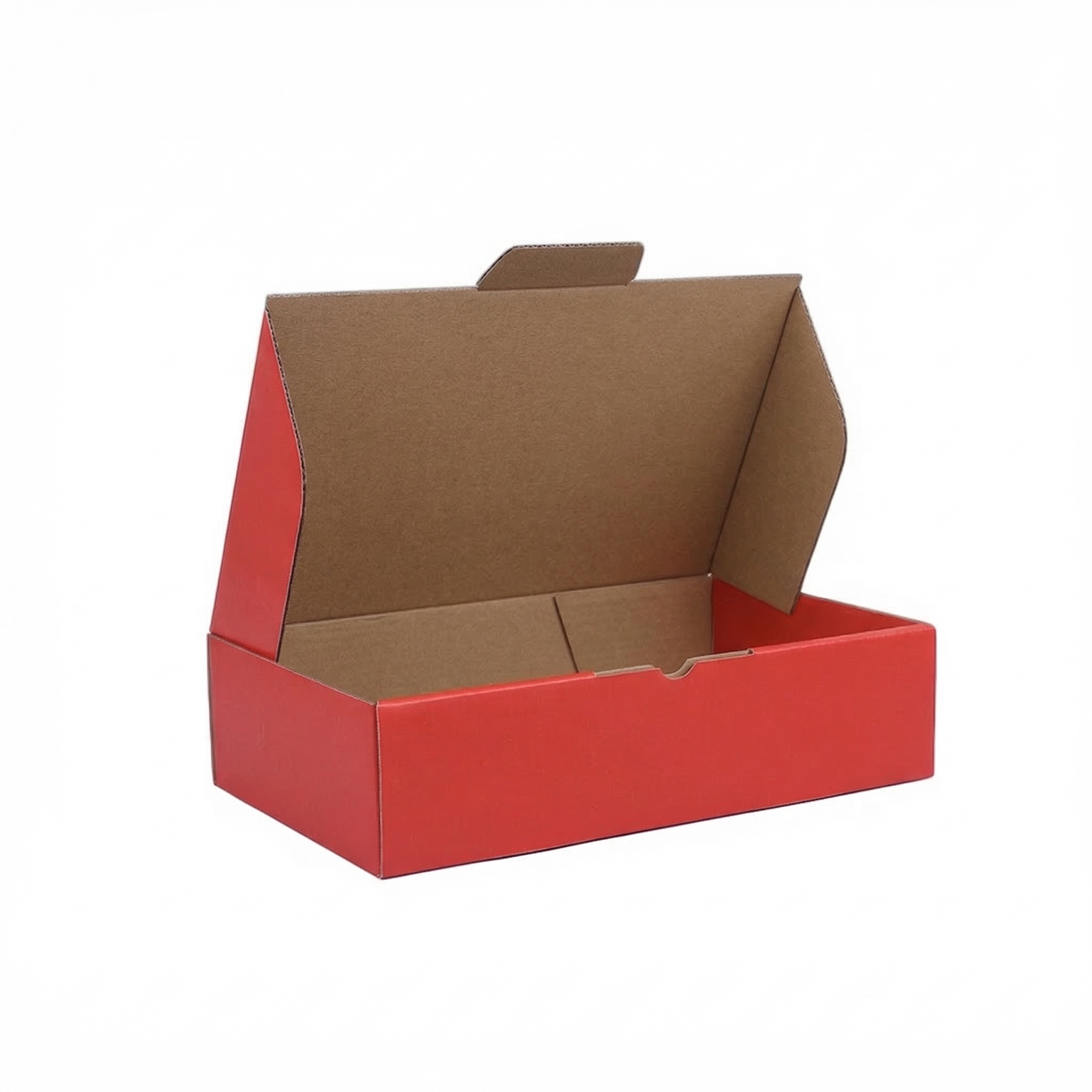 240 x 150 x 60mm Die cut Red Postal Box B173