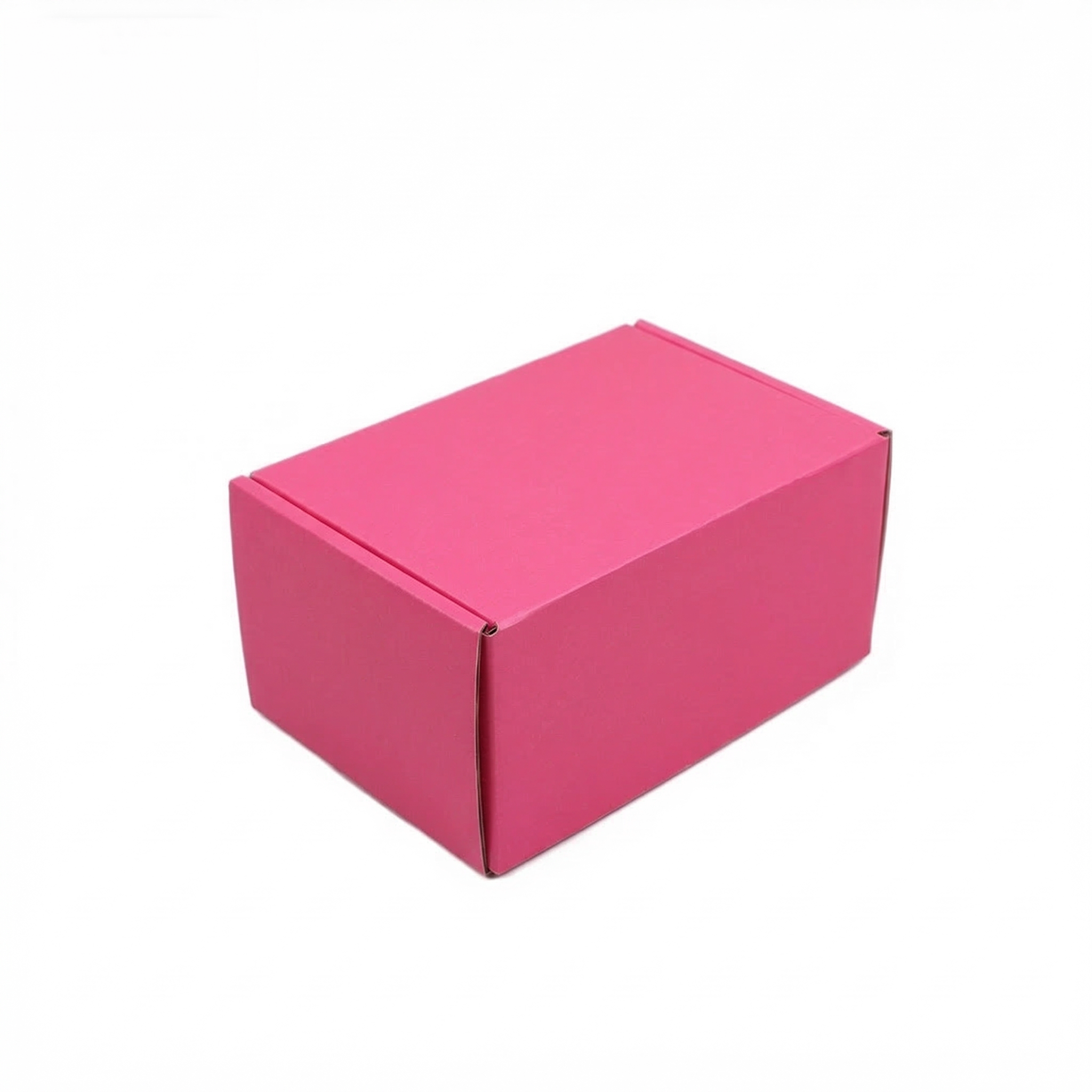 Hot Pink Postal Box 150 x 100 x 75mm Die cut B179