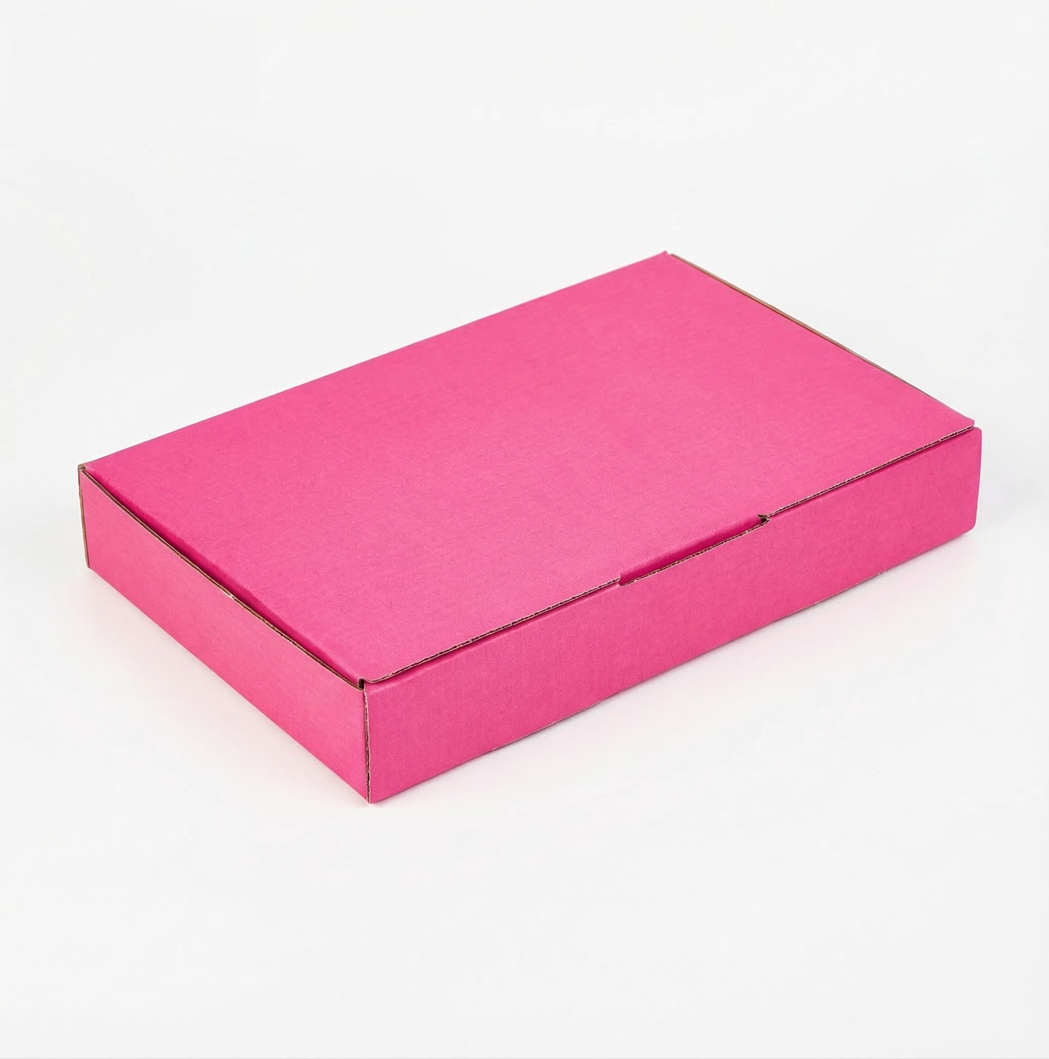 220 x 145 x 35mm Die cut Watermelon Pink Postal Box B208