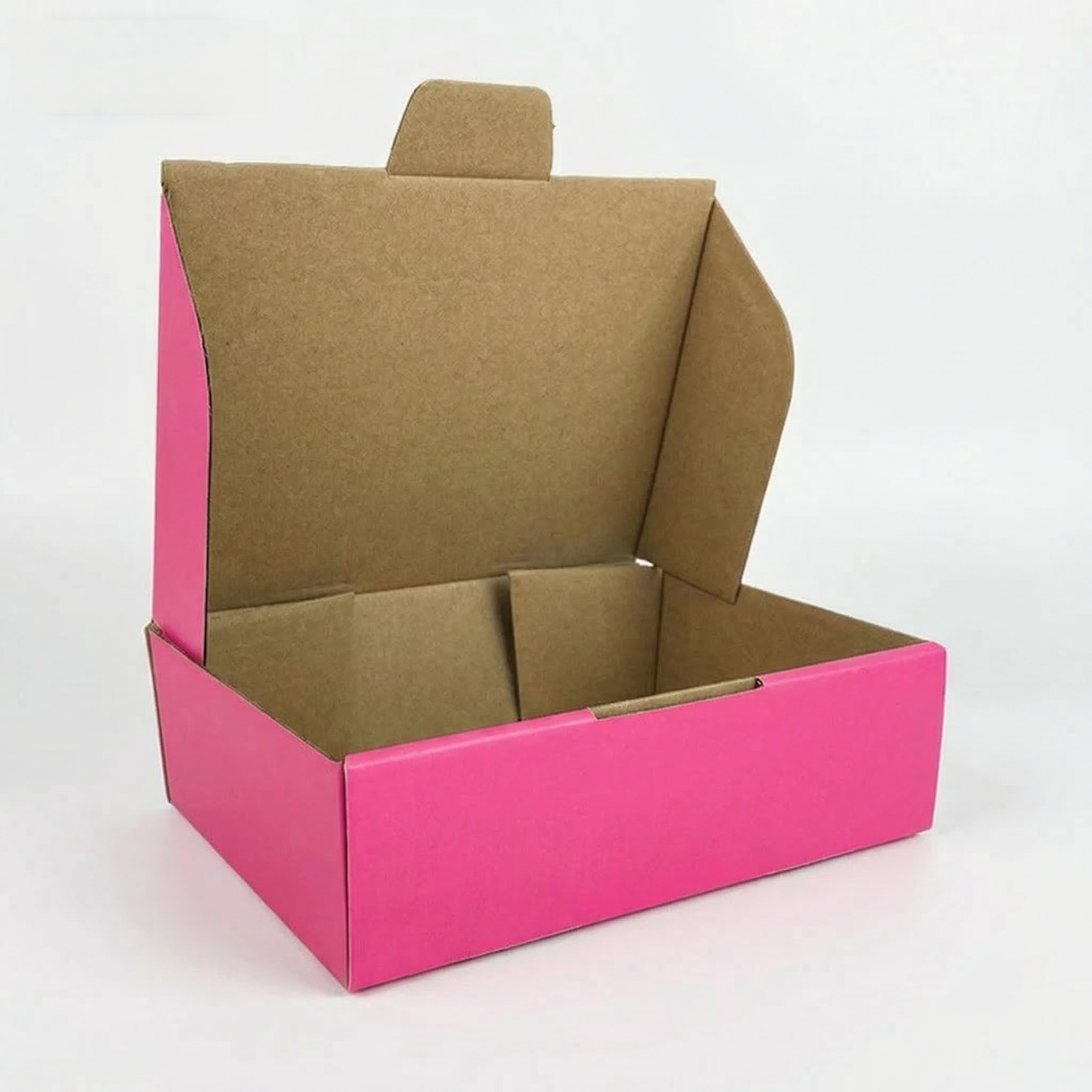 174 x 128 x 53mm Premium Tuck Full Hot Pink Mailing Box B257