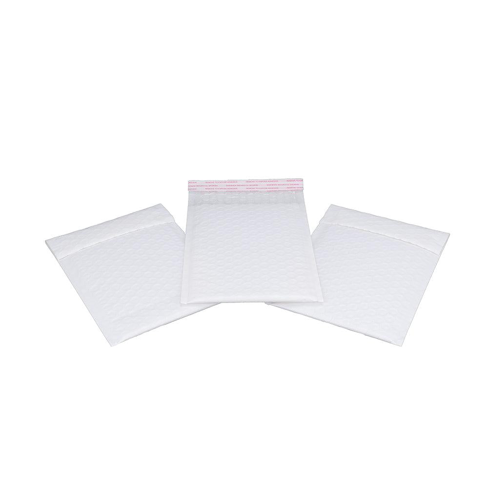 Poly Bubble Mailer White Plain