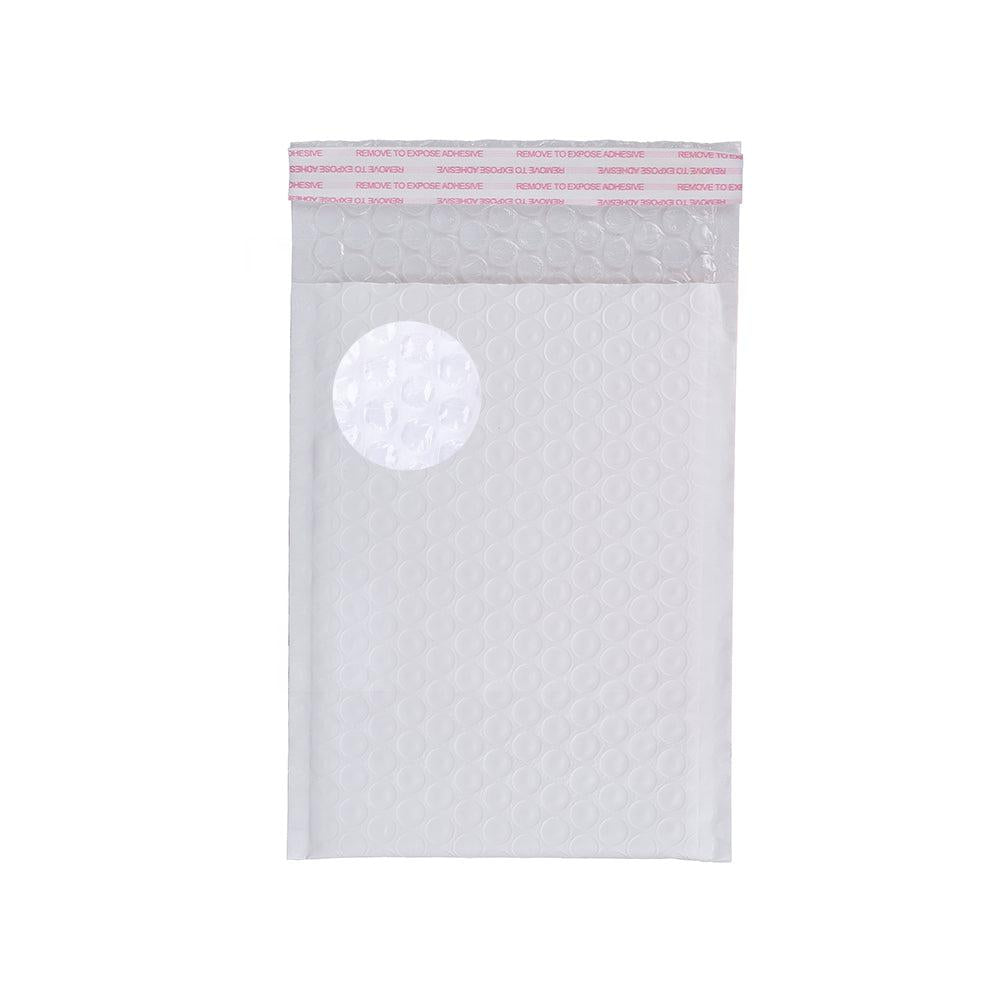 Poly Bubble Mailer White Plain