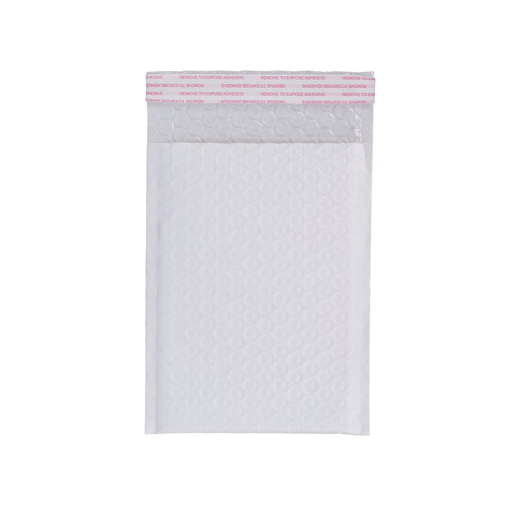 Poly Bubble Mailer White Plain