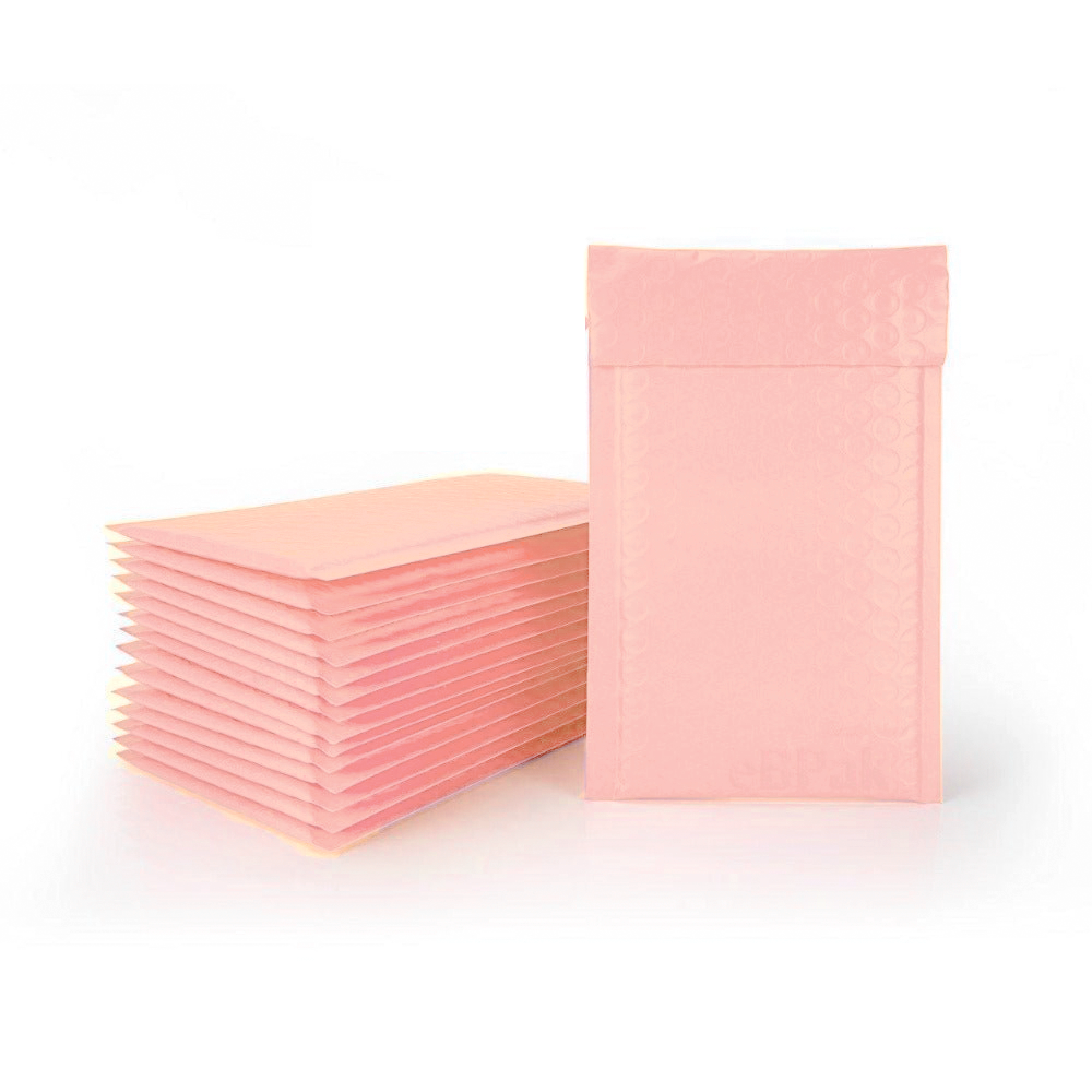 Poly Bubble Mailer G0 00 100 x 180mm Rose Pink