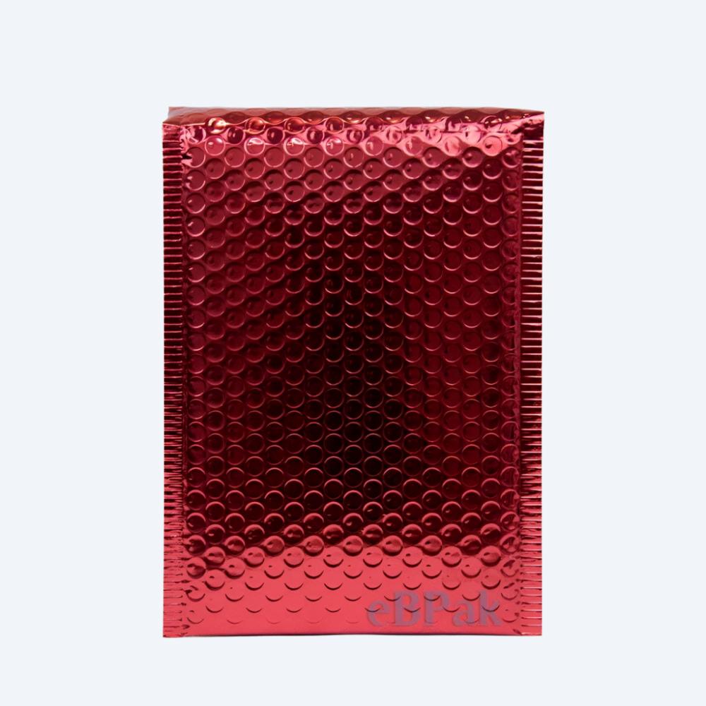 Metallic Bubble Mailer 02 210 x 290mm Red M212