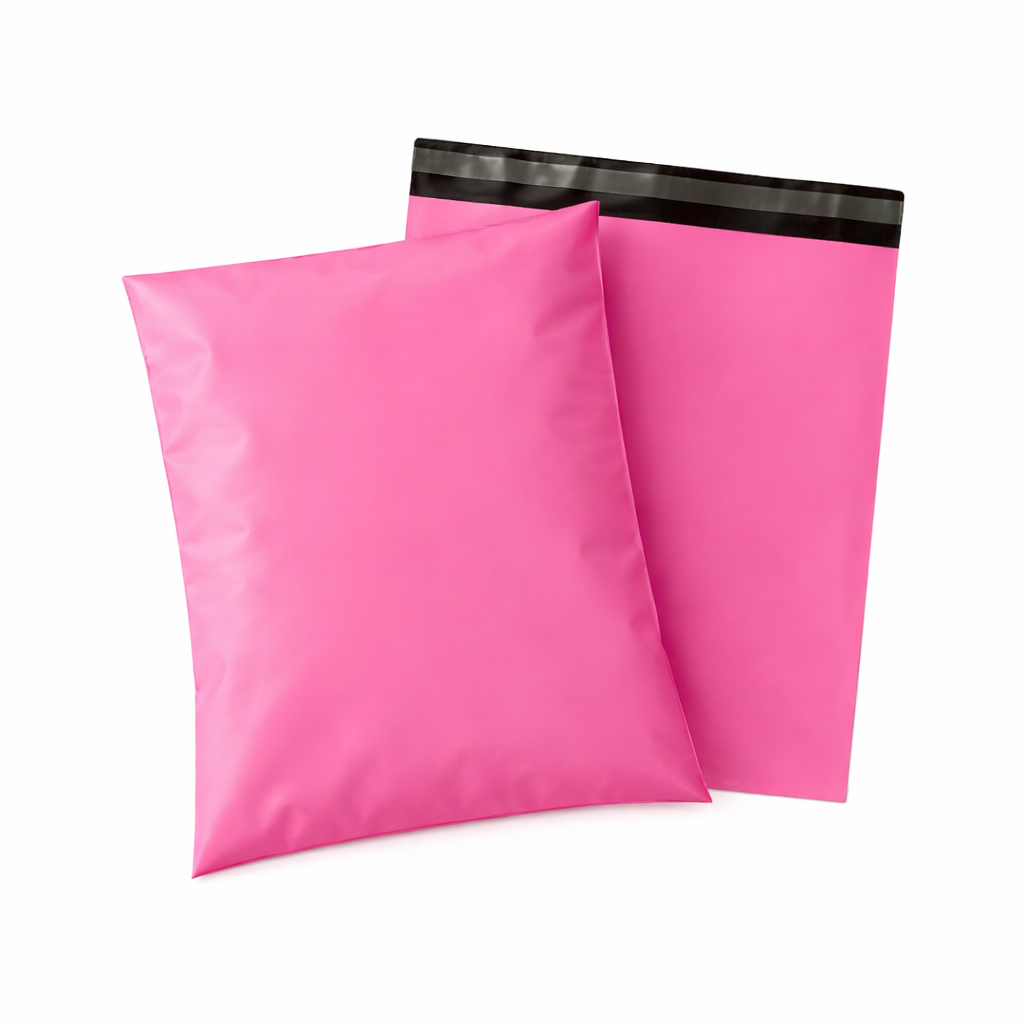 Satchel Poly Mailer Hot Pink