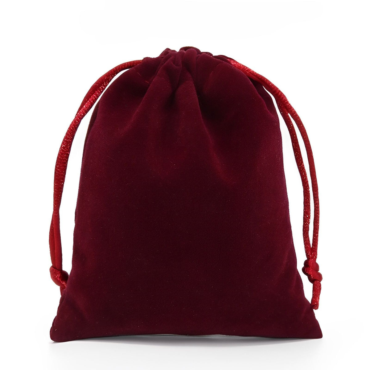 Velvet Bag 120 x 150mm Red