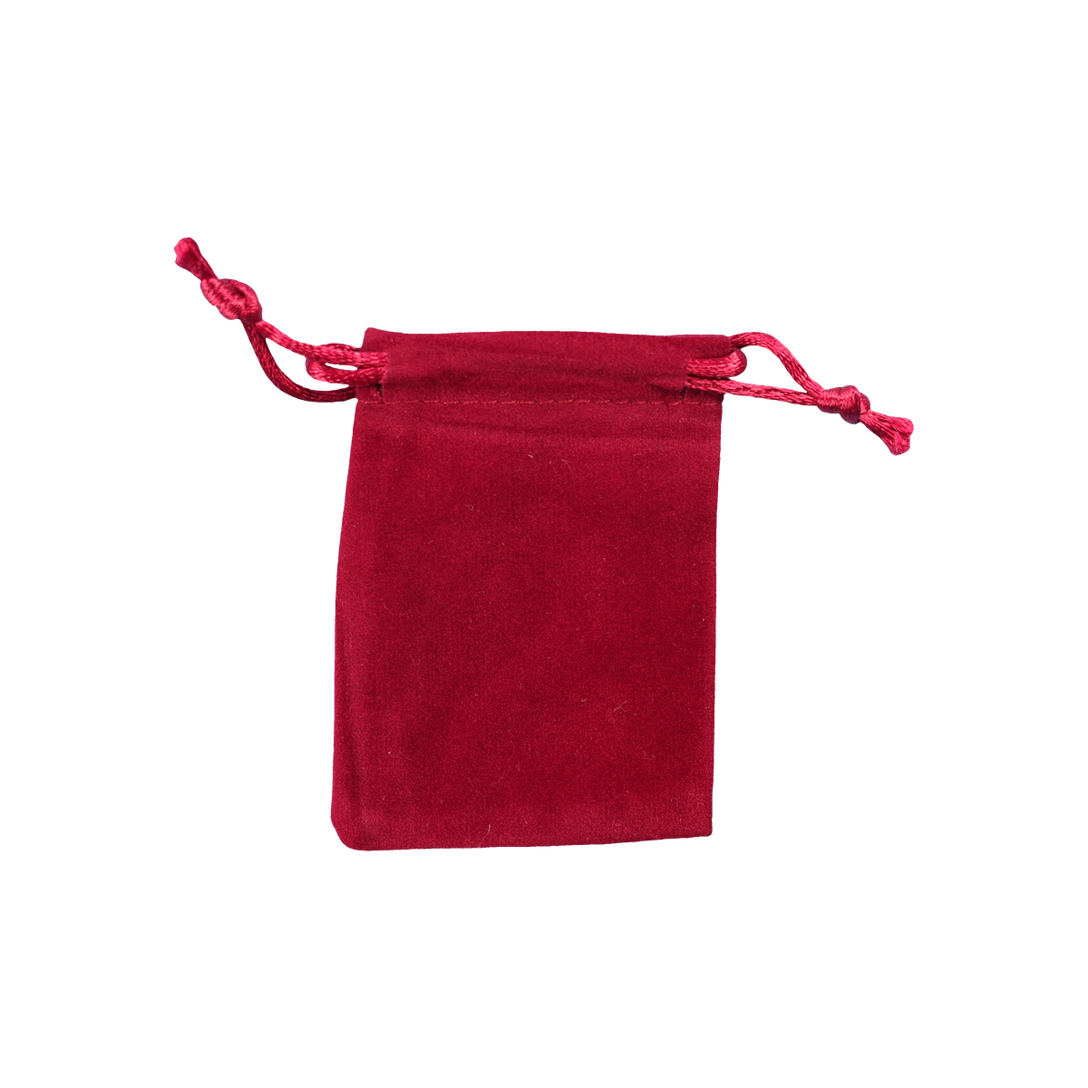 Velvet Bag 50 x 70mm Red