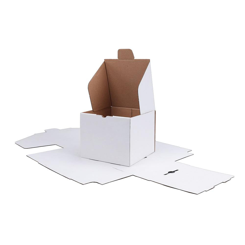 White Die Cut Mailing Box 140 x 140 x 115mm B112 - photo 7