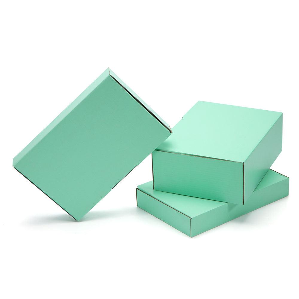 125 x 100 x 75mm Mint Blue Mailing Box B336 BoxMore