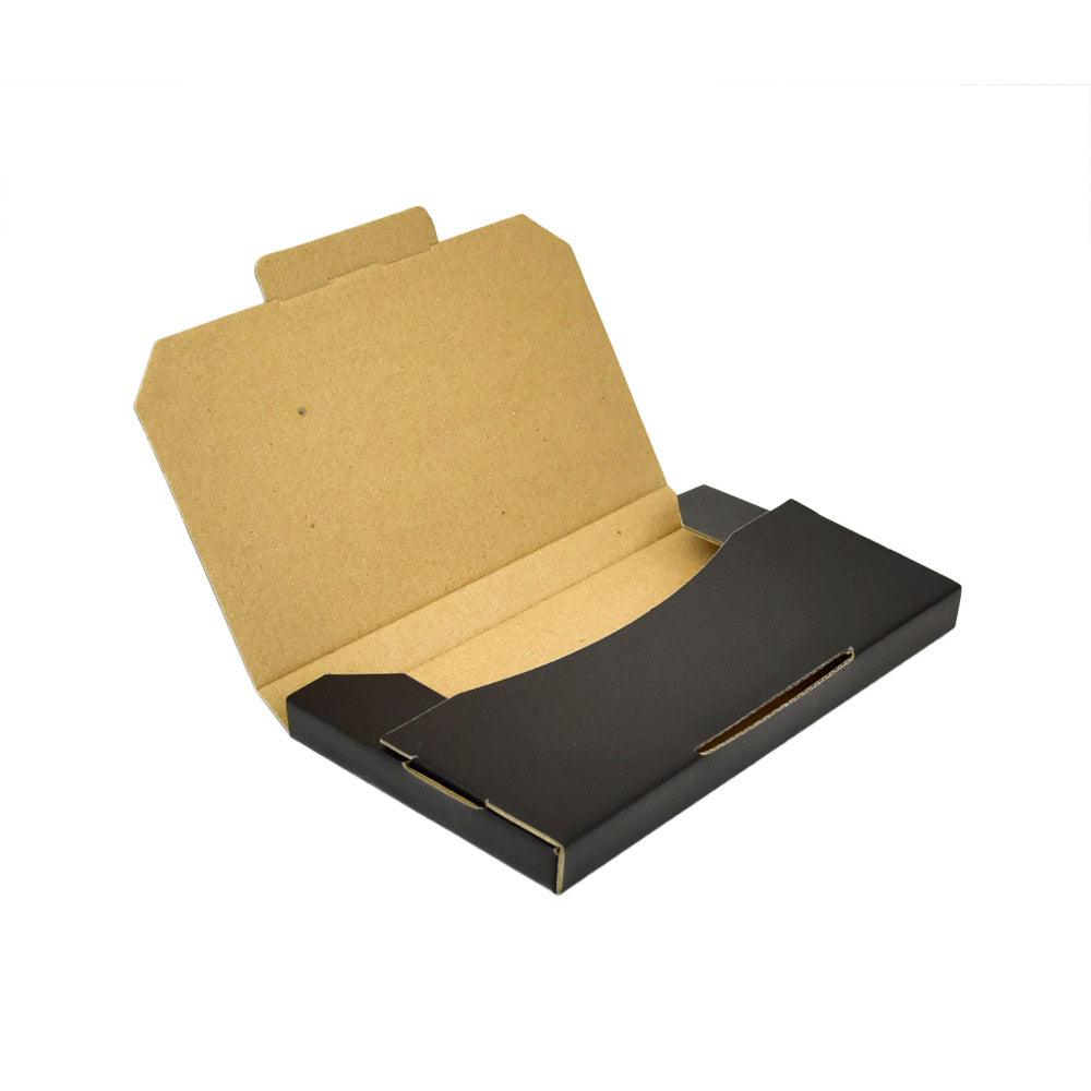 BoxMore 180 x 100 x 16mm Superflat Black Mailing Box B276
