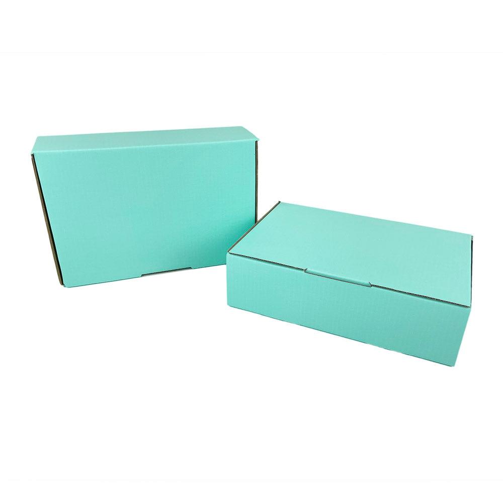 BoxMore 210 x 140 x 60mm Diecut Mint Blue Mailing Box B372