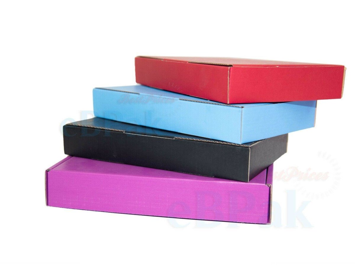 220 x 145 x 35mm Diecut Hot Pink Mailing Box B74 BoxMore