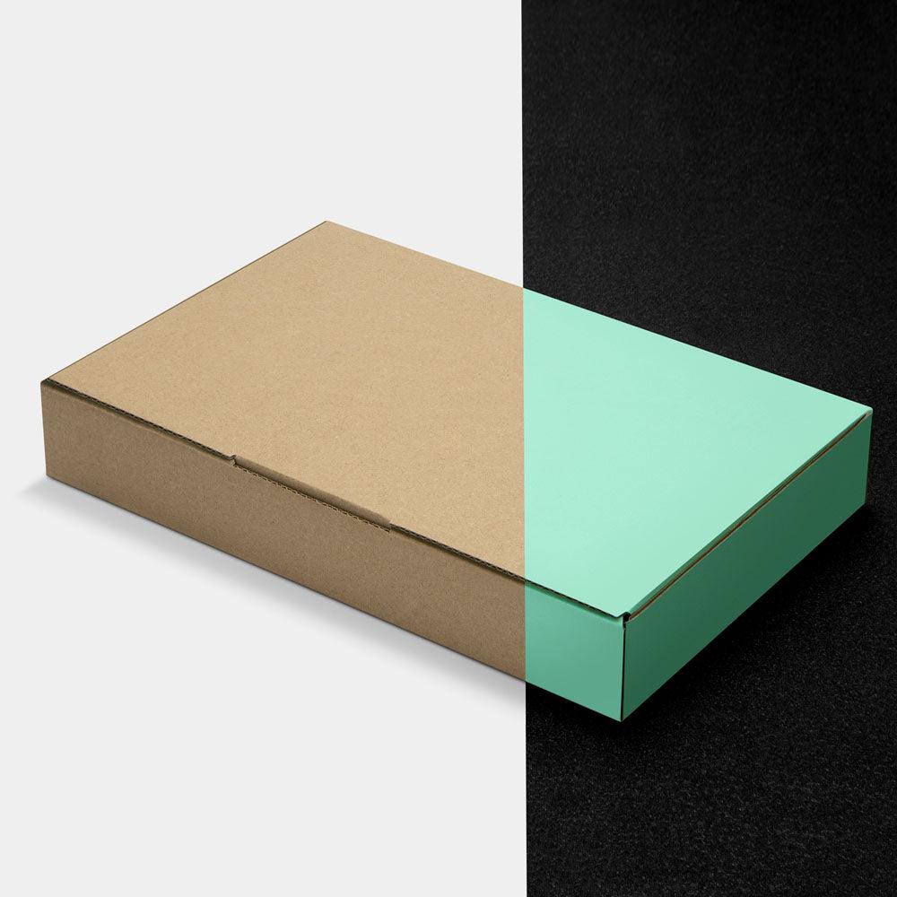 220 x 145 x 35mm Diecut Mint Blue Mailing Box