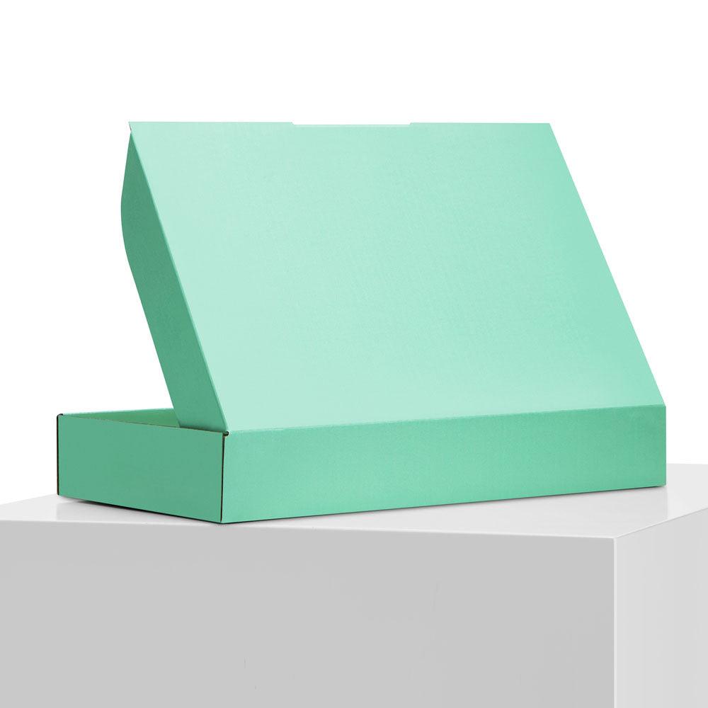 BoxMore 220 x 145 x 35mm Diecut Mint Blue Mailing Box B332