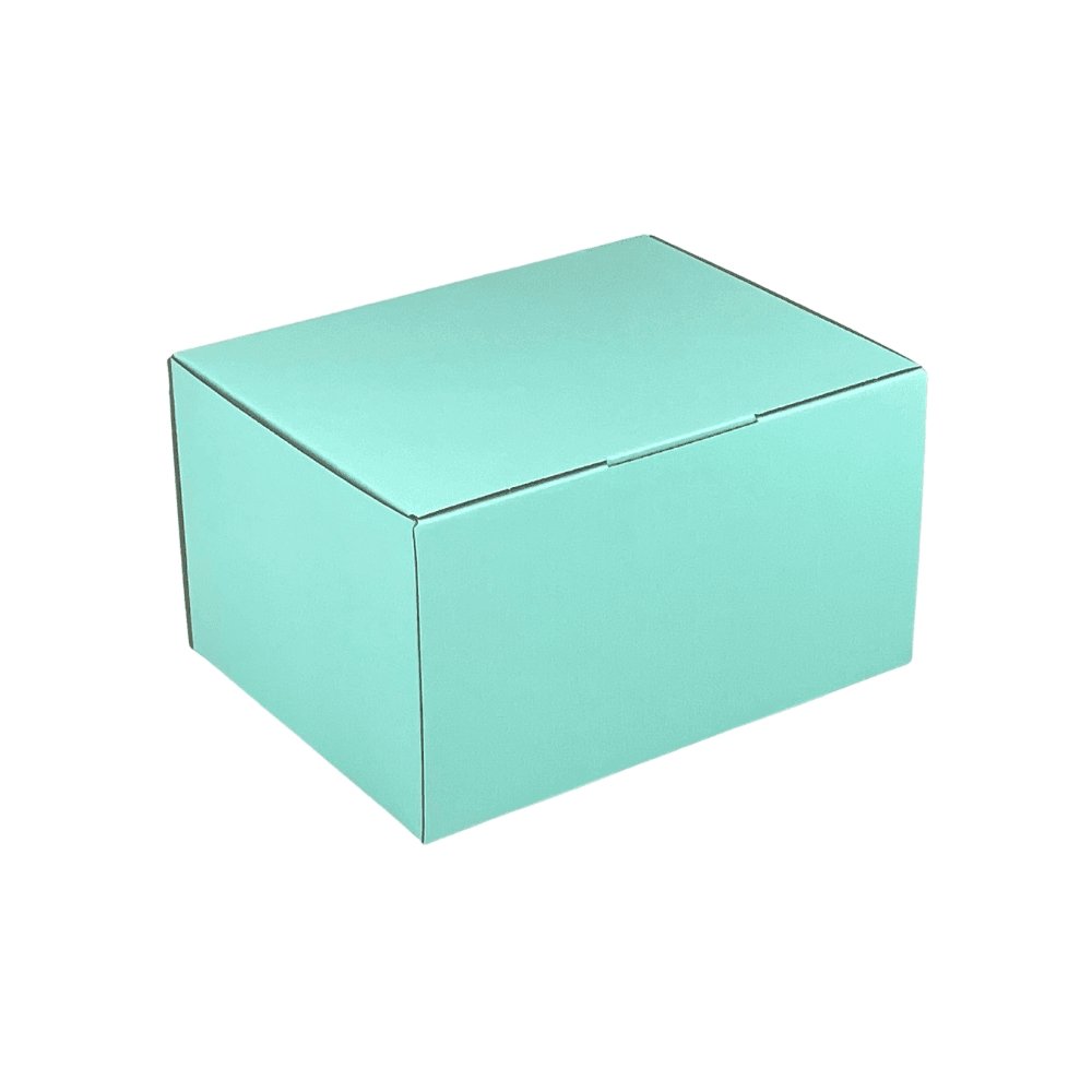 230 x 180 x 130mm Diecut Mint Blue Mailing Box B343