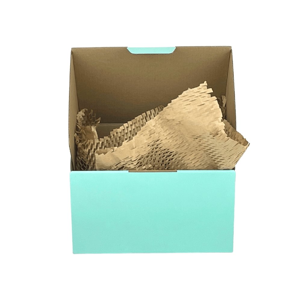 230 x 180 x 130mm Mint Blue Mailing Box B343