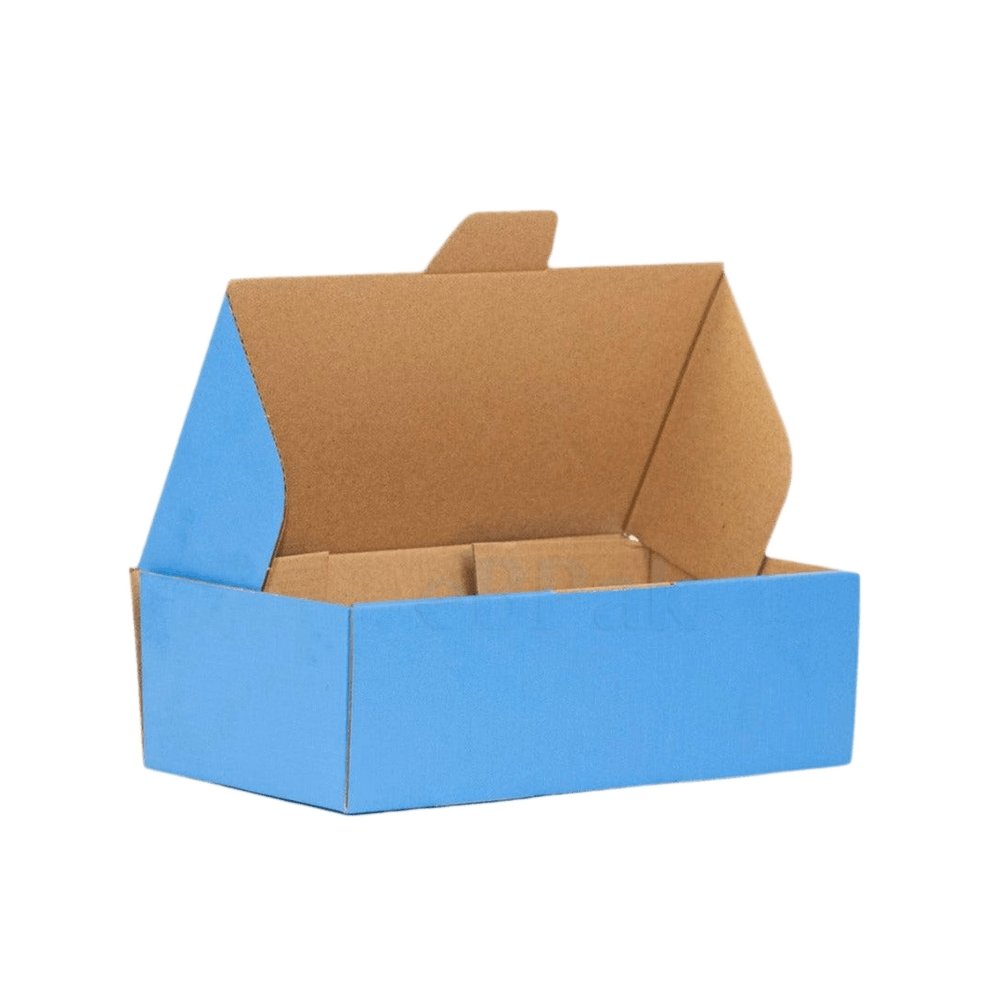 240 x 125 x 75mm Diecut BlueMailing Box B175