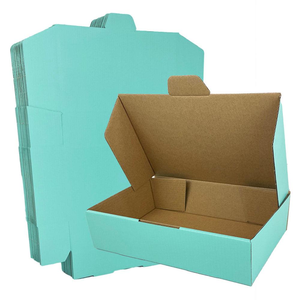 BoxMore 240 x 150 x 60mm Diecut Mint Blue Mailing Box B337