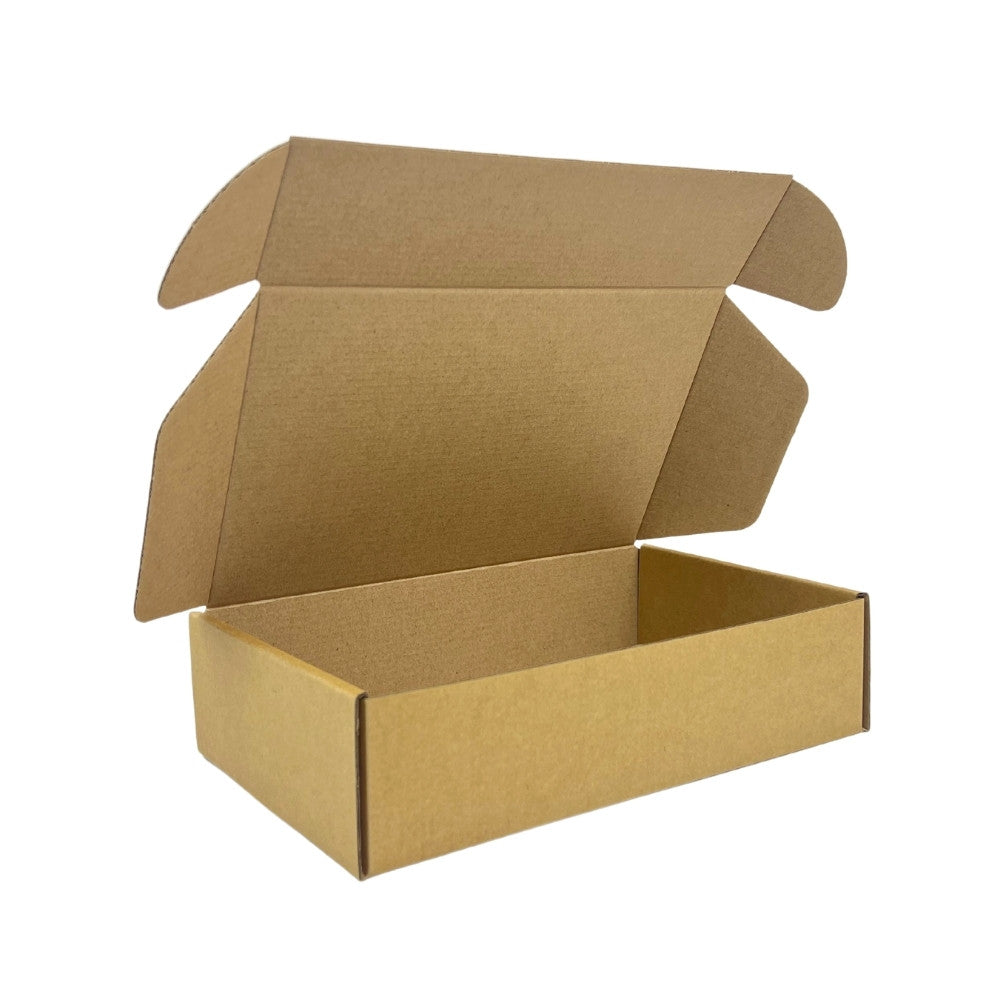 240 x 150 x 60mm Tuck Front Brown Mailing Box B342 - eBPak