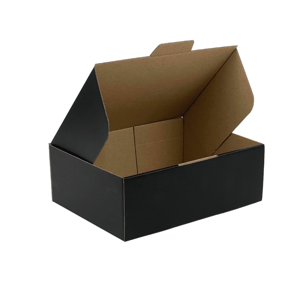 BoxMore 250 x 190 x 90mm Black Mailing Box B380
