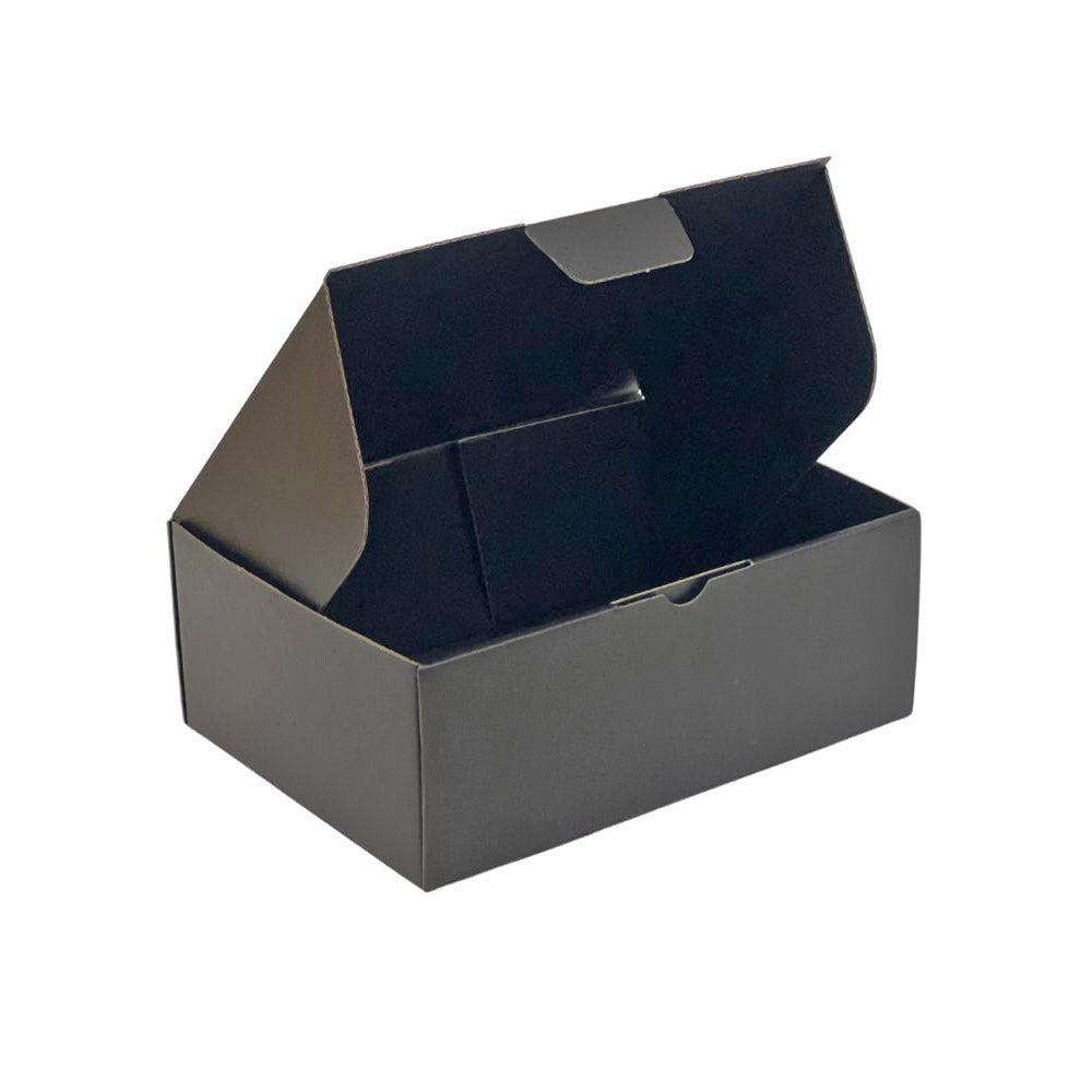 BoxMore Full Black Mailing Box 270 x 160 x 120mm B239