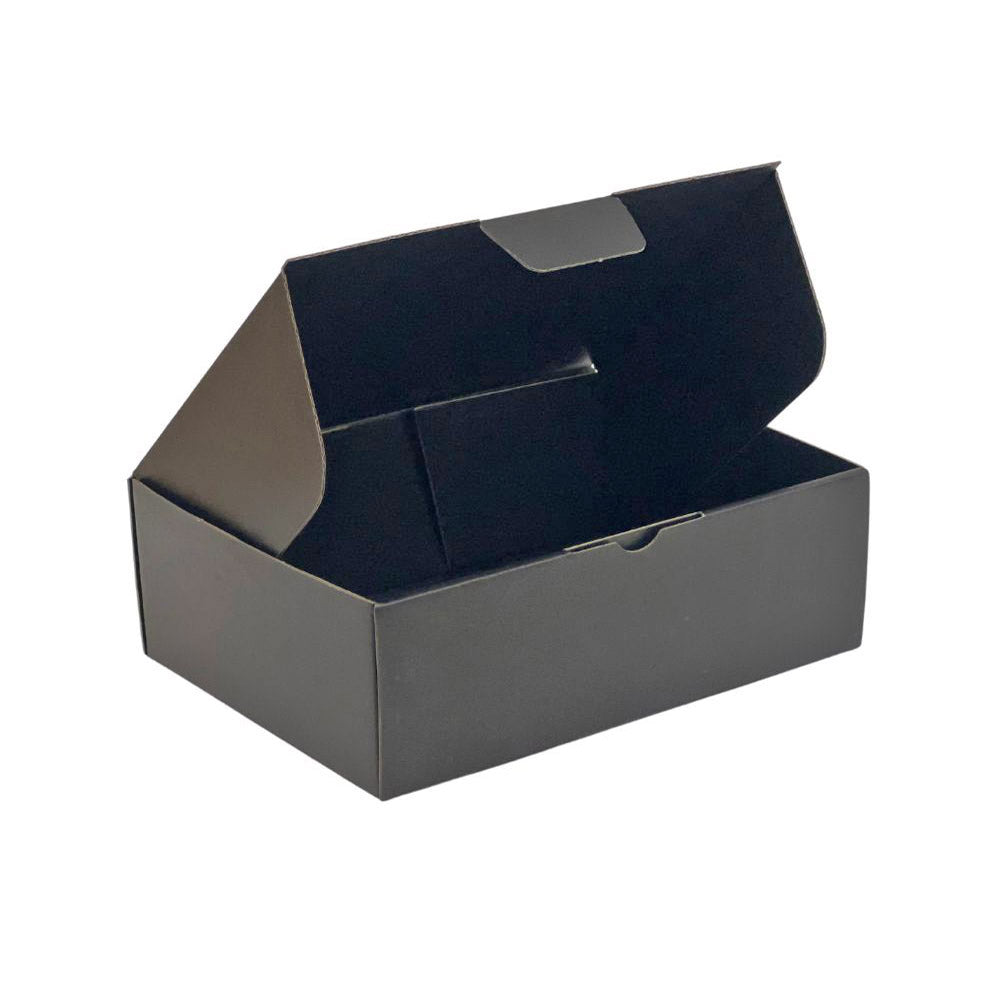 BoxMore Full Black Mailing Box 270 x 200 x 95mm B238