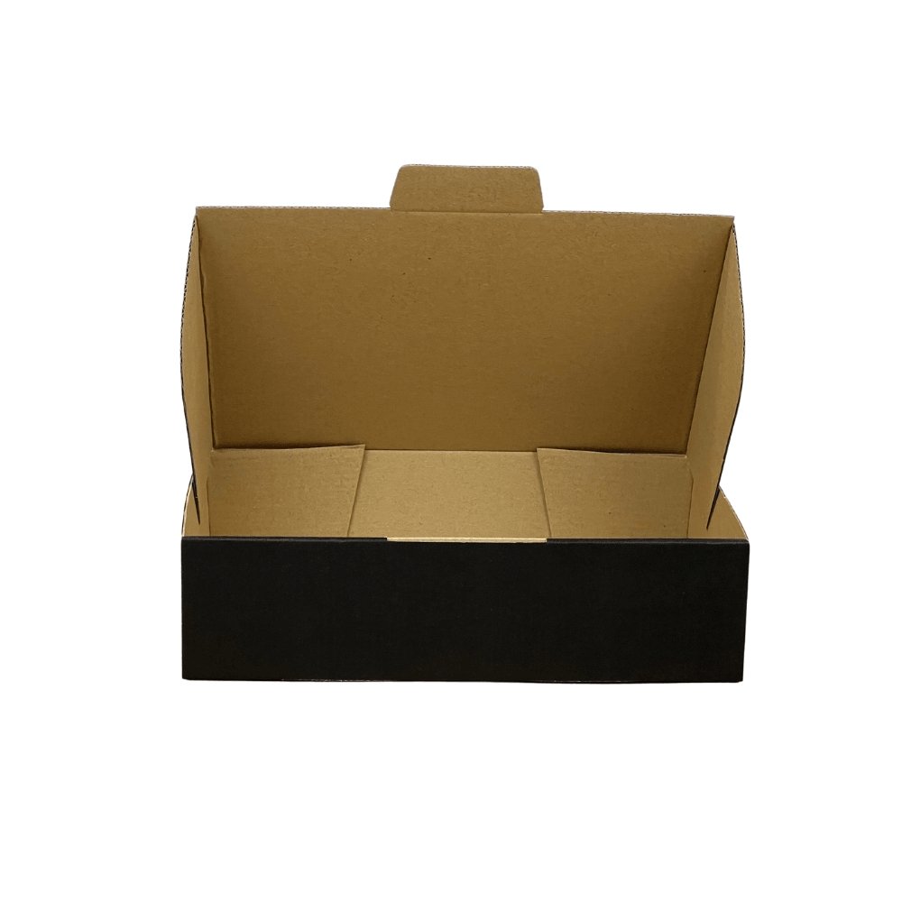 BoxMore 285 x 195 x 75mm Black Mailing Box B388