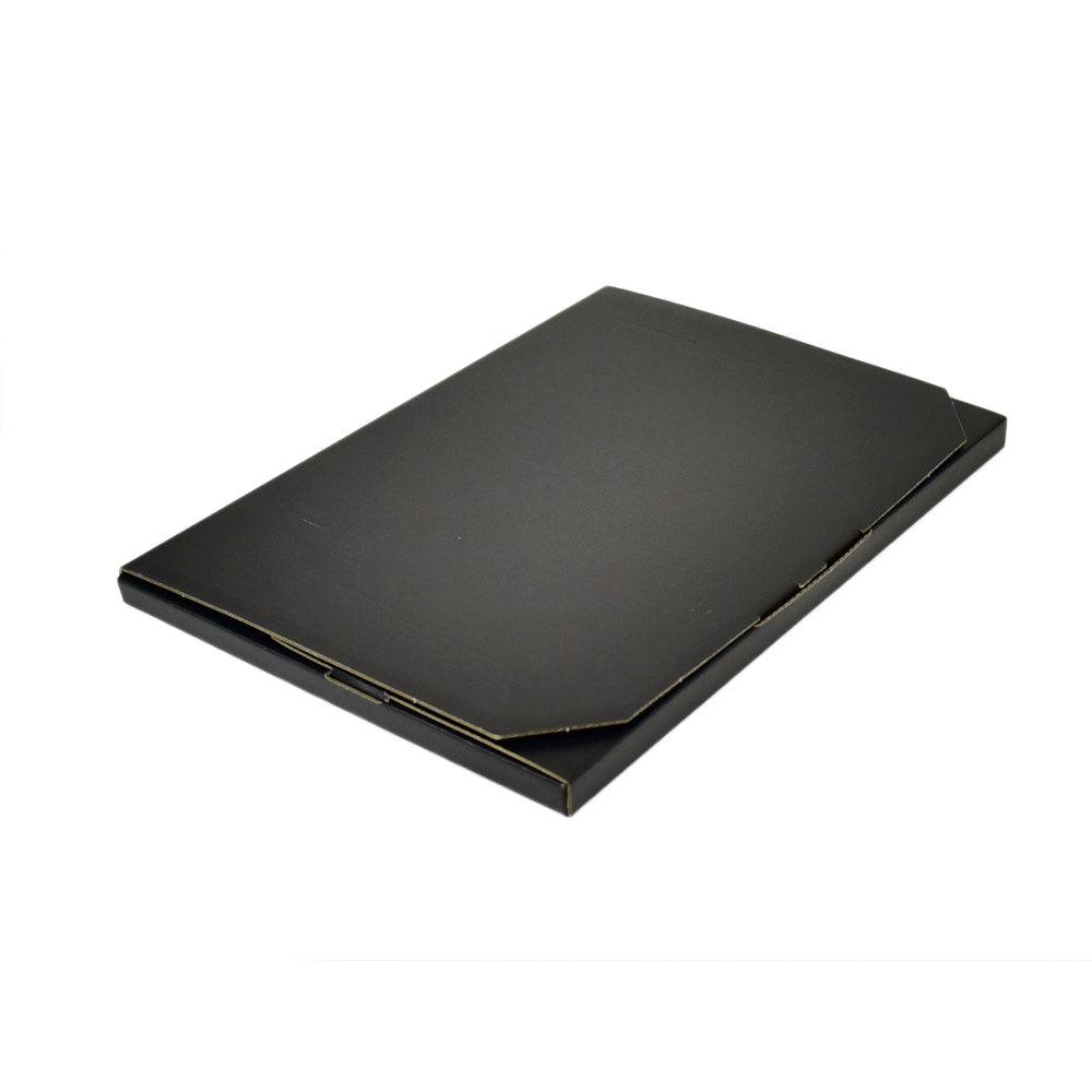 Black 310 x 220 x 16mm A4 Superflat Mailing Box