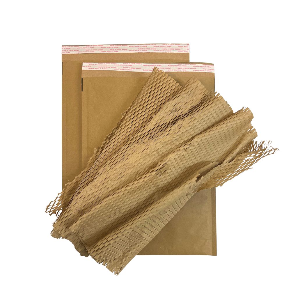 Honeycomb Compostable Paper Padded Mailer 02 E2 215 x 280mm - eBPak