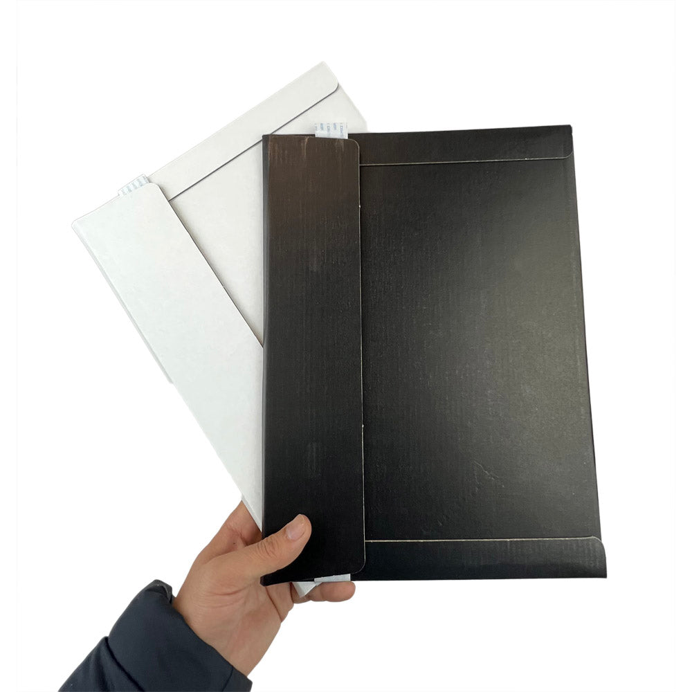 Black A4 Corrugated Rigid Mailer 240 x 330mm