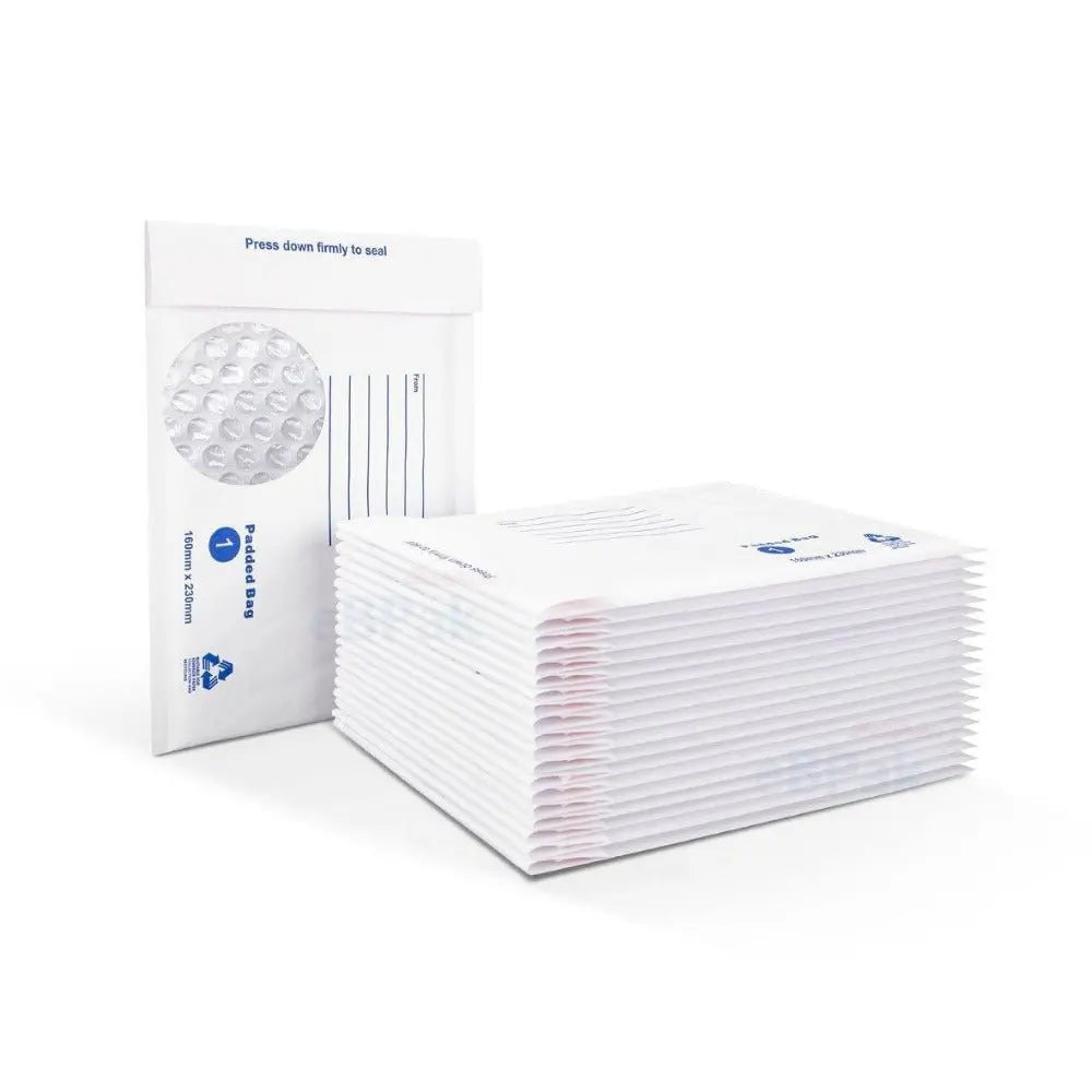 BubblePRO Bubble Envelope Size 01 160 x 230mm White