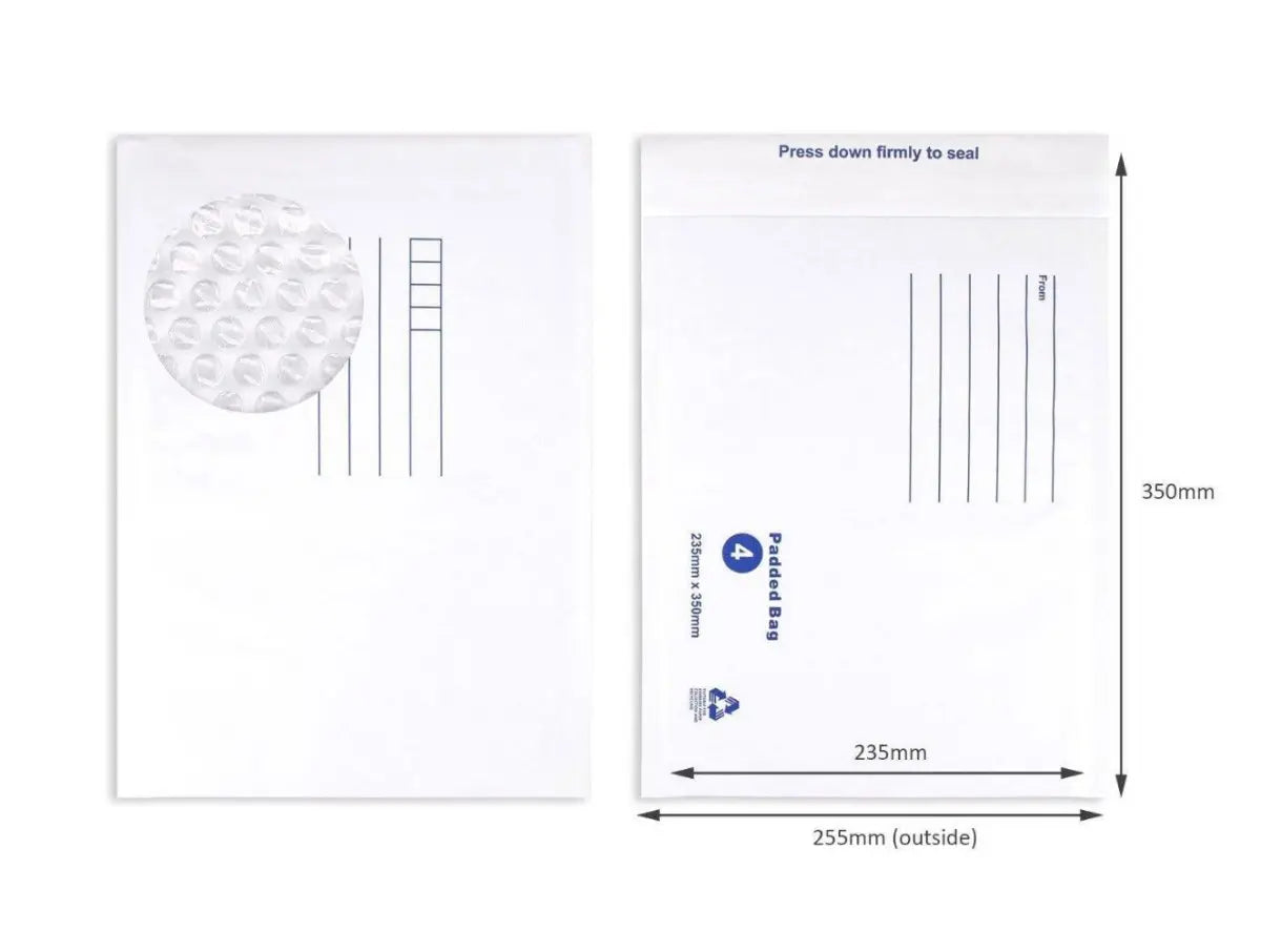 Bubble Mailer Size 04 235 x 350mm