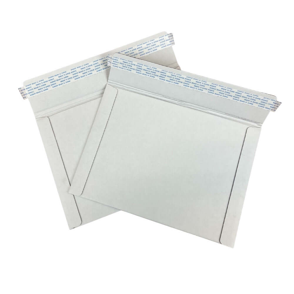 A4 Rigid Envelope 240mm x 330mm Corrugated Full White