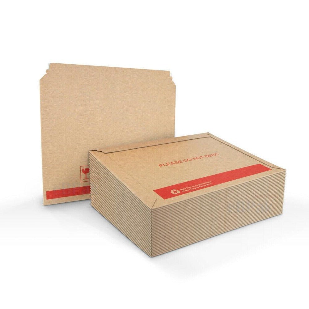 A4 Rigid Envelope 240mm x 330mm Corrugated Board Brown