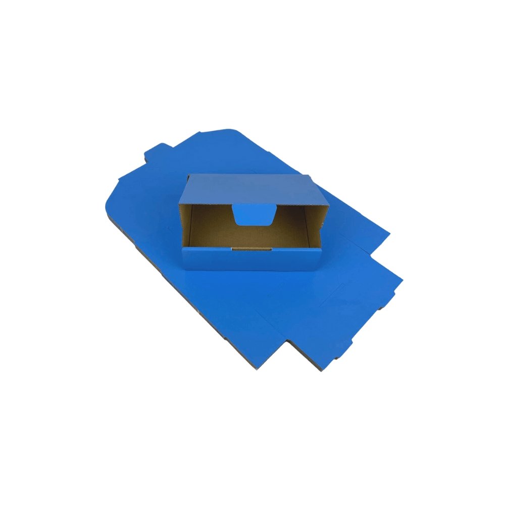 174 x 128 x 53mm Blue Mailing Box B168