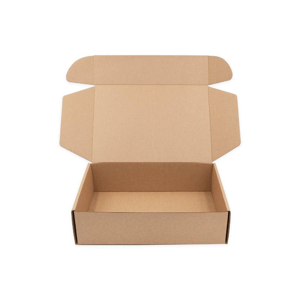 310 x 230 x 105mm A4 Tuck Front Brown Mailing Box B394 - eBPak