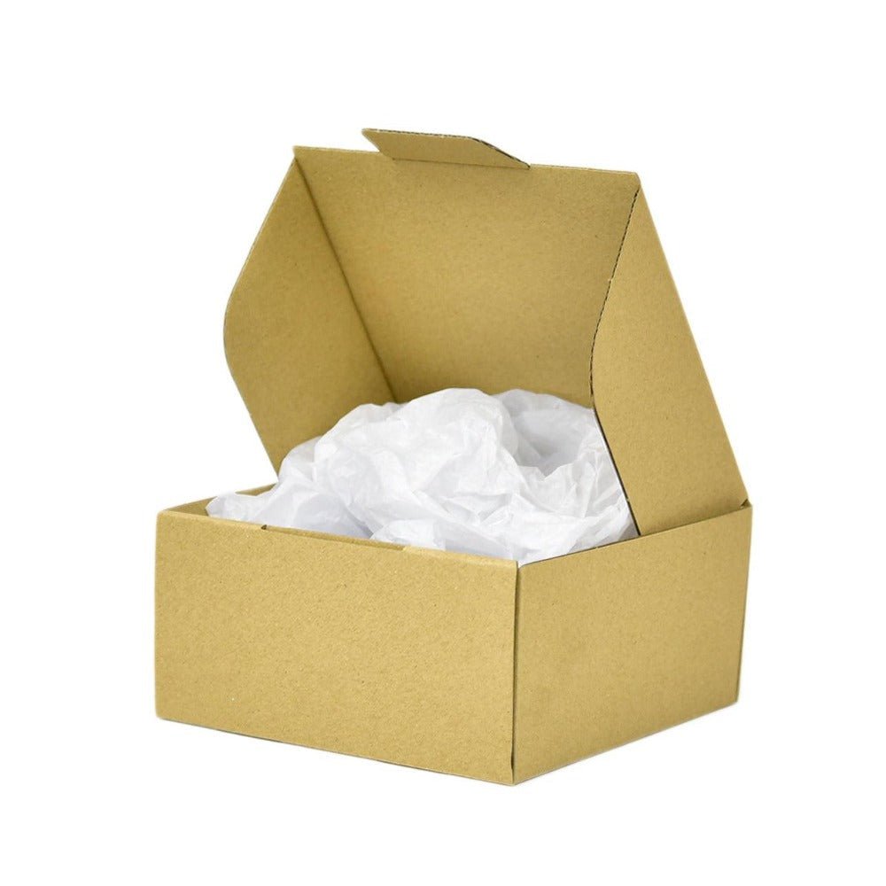 Brown Mailing Box 150 x 150 x 75mm B299 Diecut BoxMore