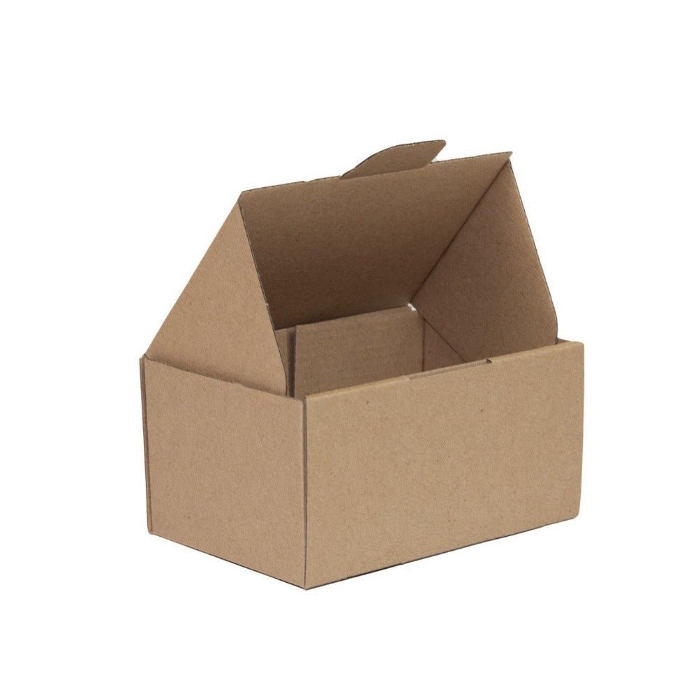 Brown Mailing Box 220 x 160 x 100mm B136 BoxMore