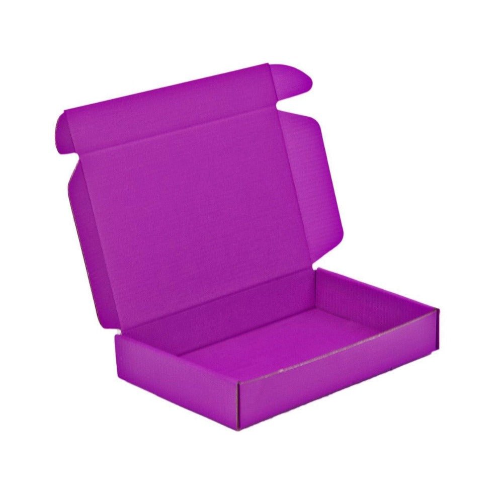 Full Purple 220 x 145 x 35mm Premium Mailing Box B267