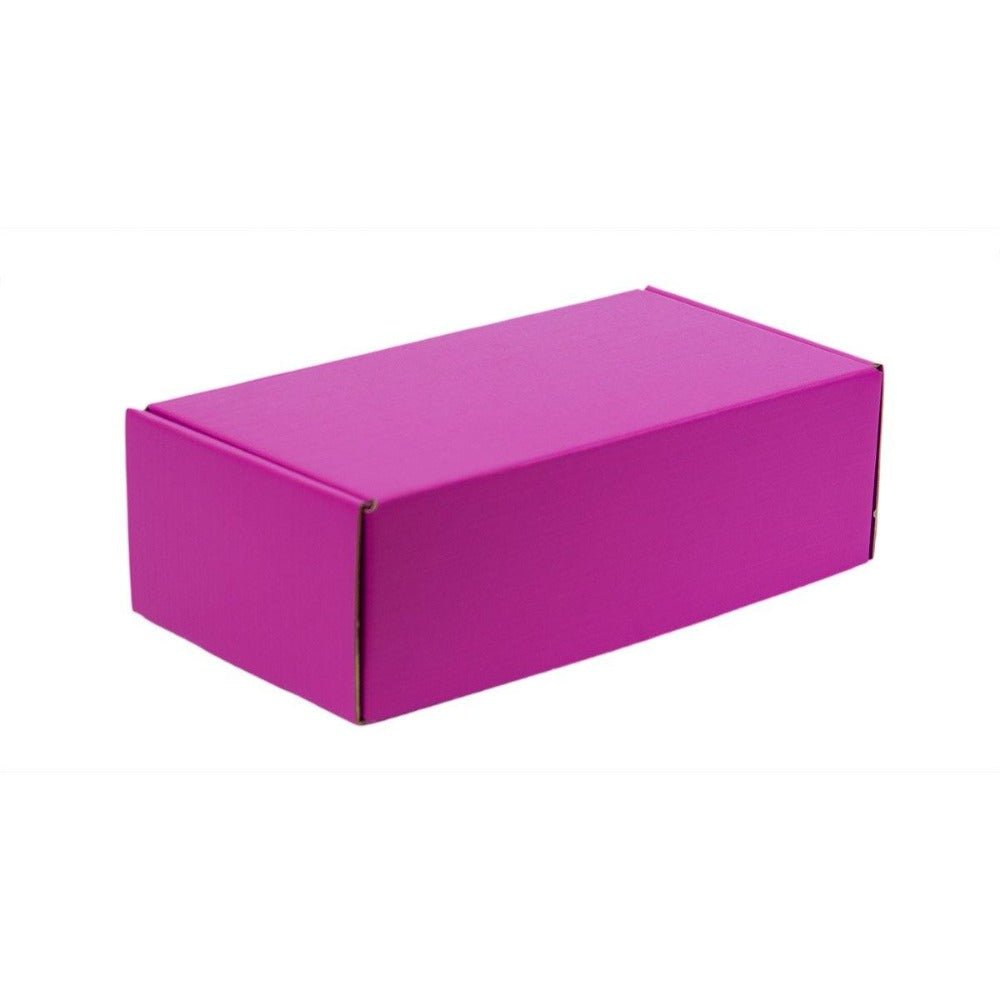 BoxMore Full Purple Tuck Mailing Box 240 x 125 x 75mm