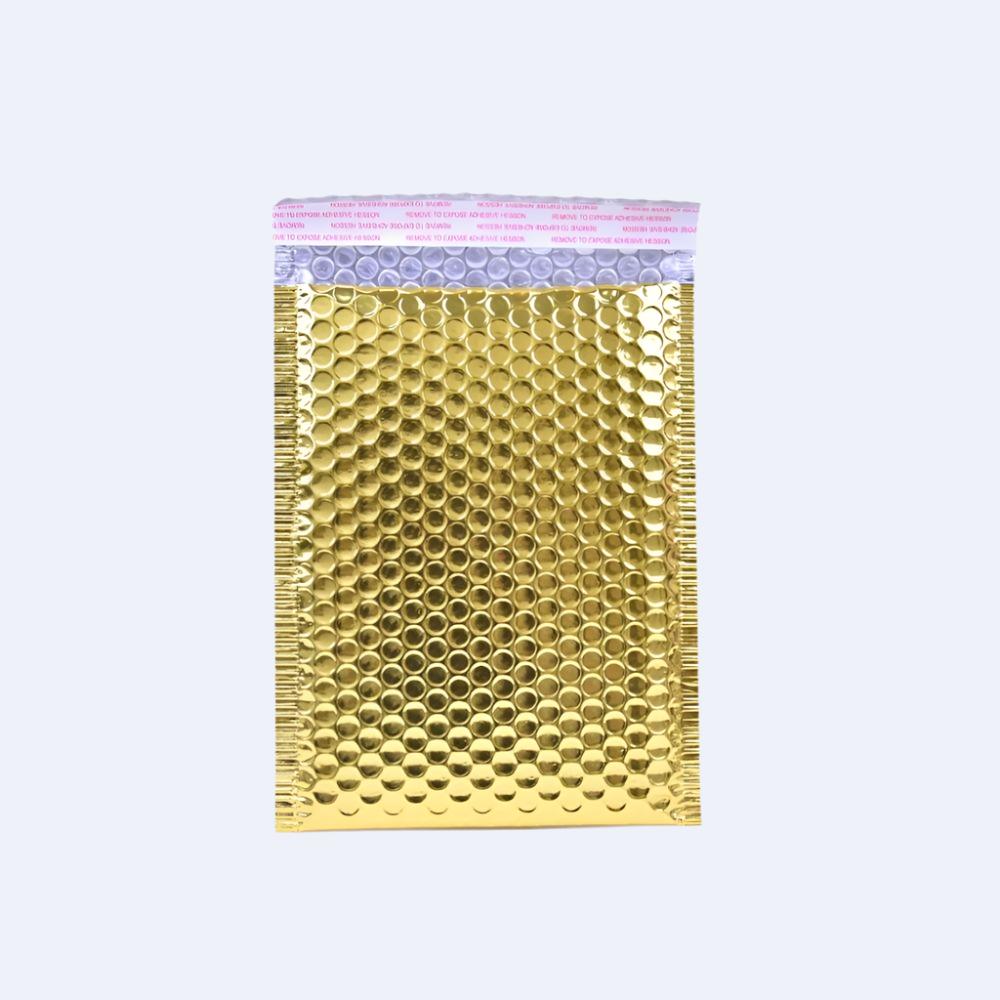 Metallic Bubble Mailer 05 260 x 380mm Gold - eBPak